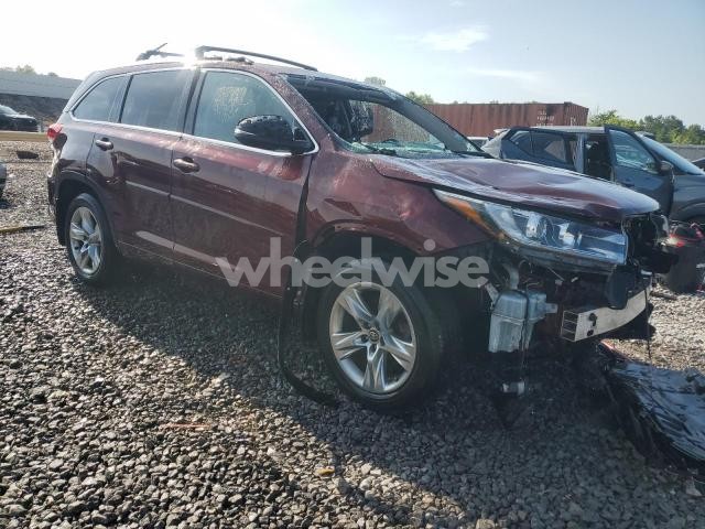 Photo 3 of 2017 TOYOTA HIGHLANDER LIMITED (VIN 5TDDZRFH8HS400888)