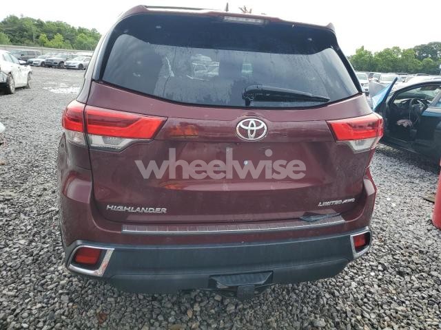 Photo 5 of 2017 TOYOTA HIGHLANDER LIMITED (VIN 5TDDZRFH8HS400888)