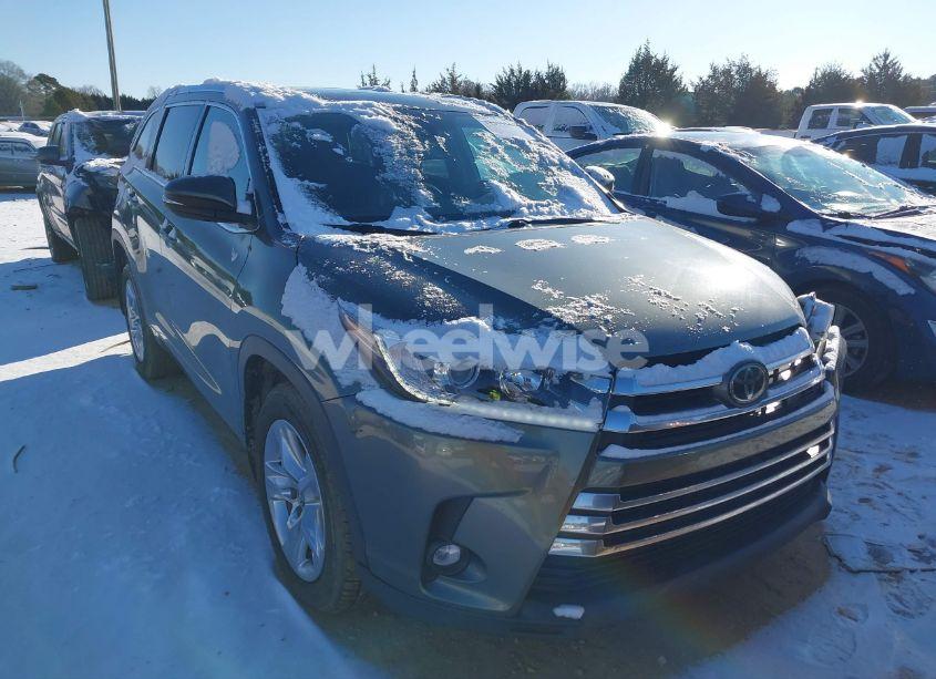 2019 Toyota Highlander LIMITED (VIN 5TDDZRFHXKS921411) main photo
