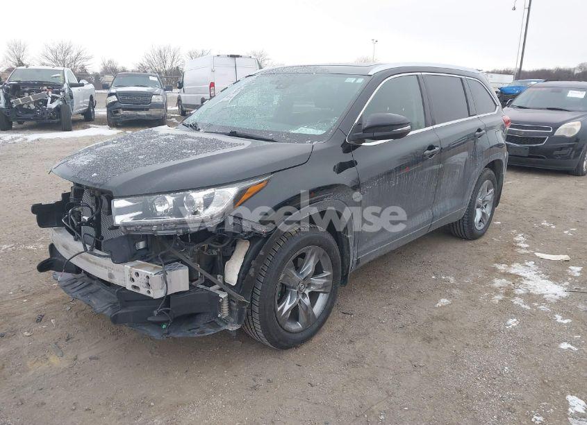 Photo 2 of 2019 Toyota Highlander LIMITED PLATINUM (VIN 5TDDZRFHXKS988526)