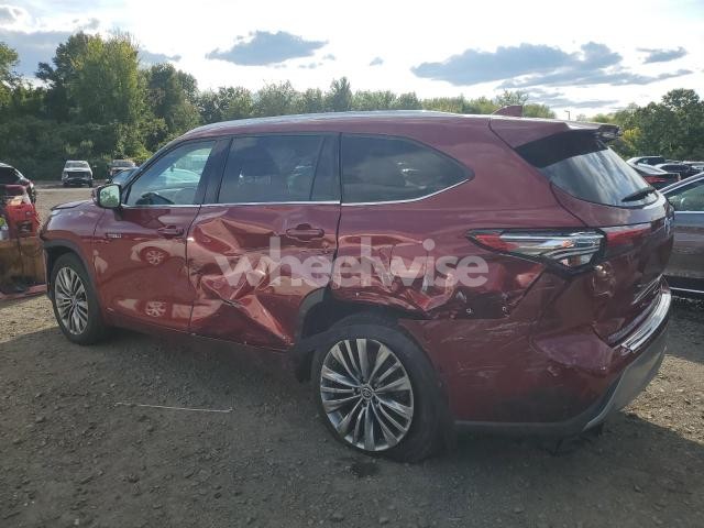 Photo 11 of 2020 TOYOTA HIGHLANDER HYBRID PLATINUM (VIN 5TDEBRCH8LS004207)