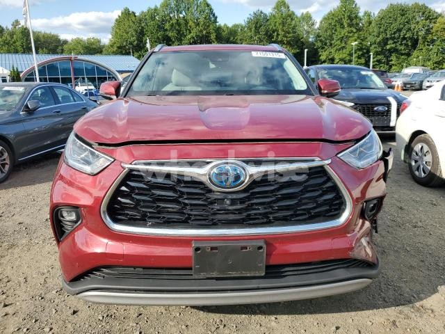 Photo 2 of 2020 TOYOTA HIGHLANDER HYBRID PLATINUM (VIN 5TDEBRCH8LS004207)