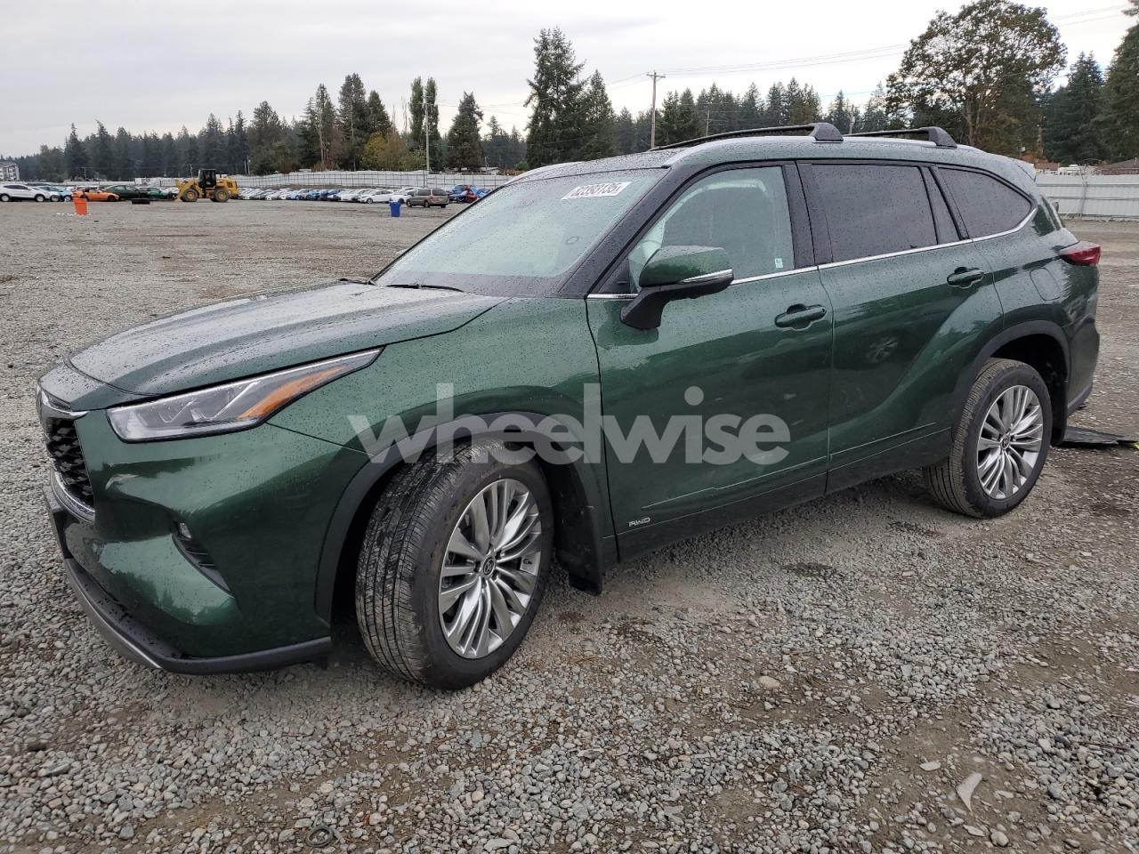 2025 TOYOTA HIGHLANDER HYBRID LIMITED (VIN 5TDEBRCHXSS669947) main photo