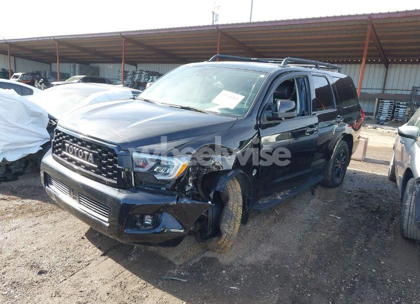 Photo 2 of 2022 Toyota Sequoia TRD PRO (VIN 5TDEY5B14NS187796)