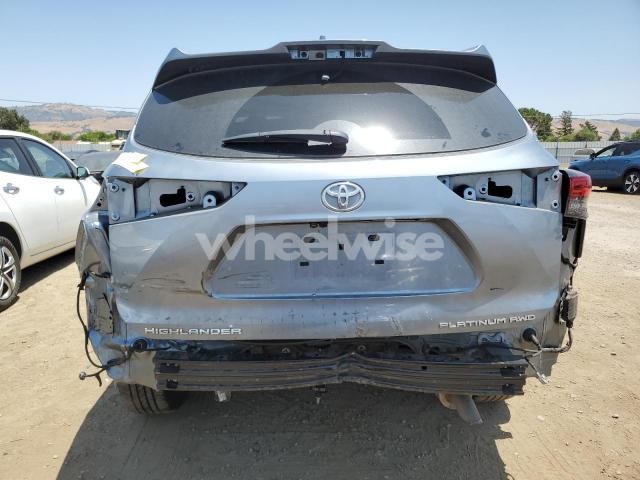 Photo 8 of 2021 TOYOTA HIGHLANDER PLATINUM (VIN 5TDFZRBH0MS119371)