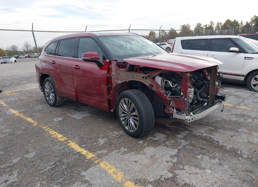 2021 Toyota Highlander PLATINUM (VIN 5TDFZRBH1MS093332) main photo
