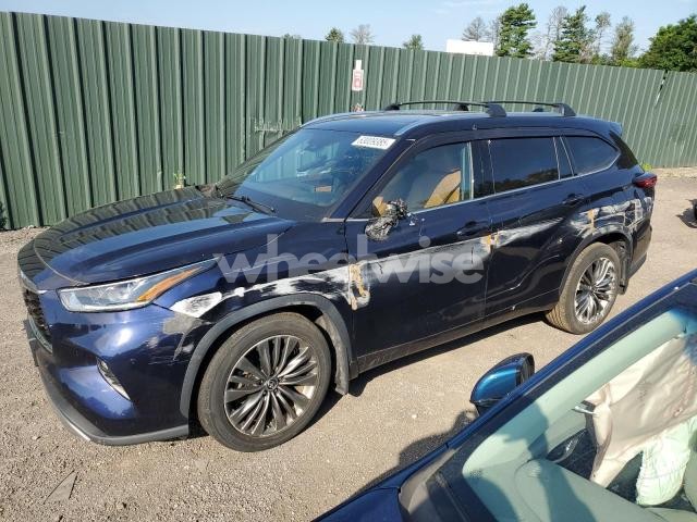 Photo 9 of 2021 TOYOTA HIGHLANDER PLATINUM (VIN 5TDFZRBH1MS099860)