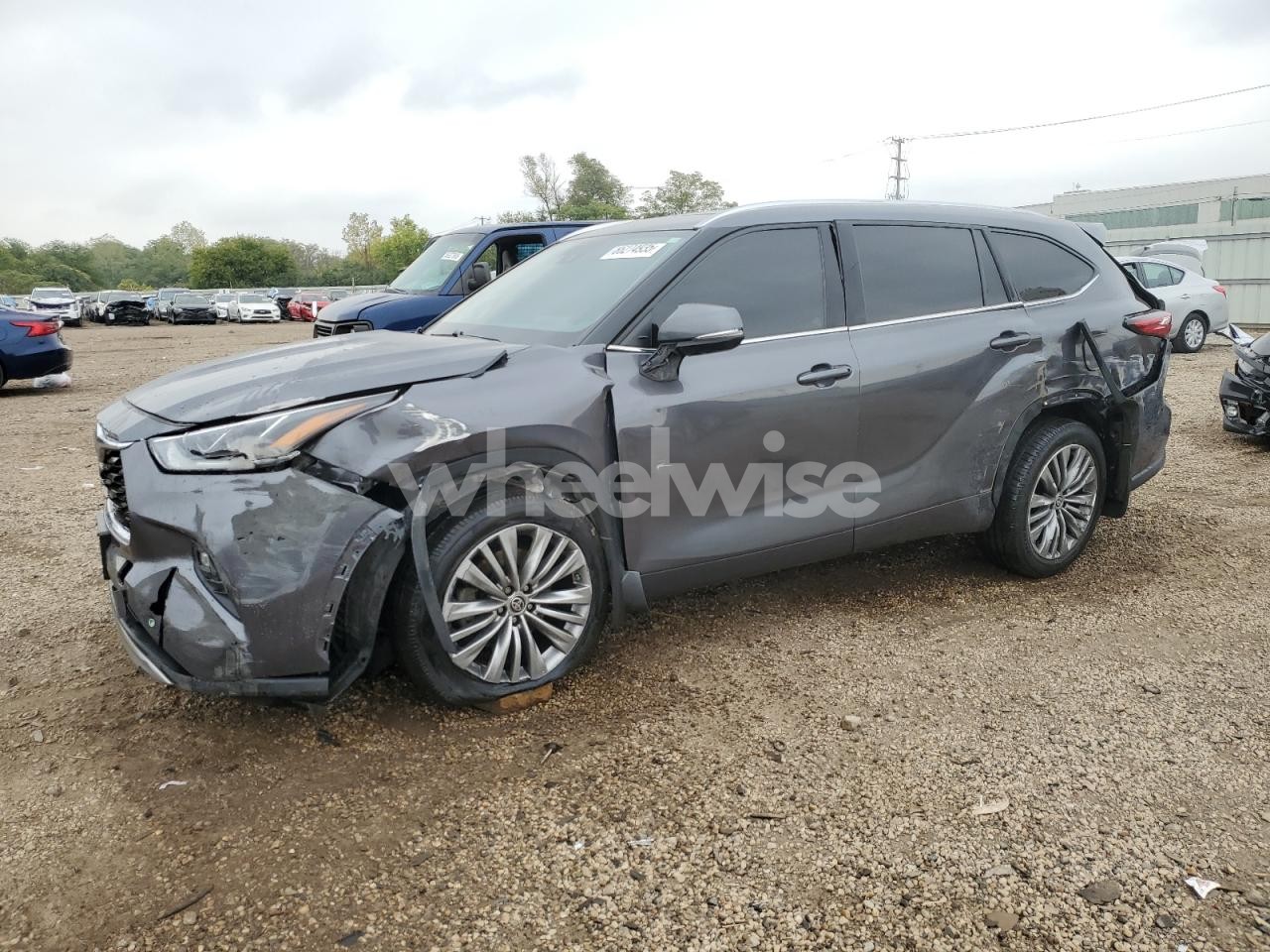 2021 TOYOTA HIGHLANDER PLATINUM (VIN 5TDFZRBH2MS087345) main photo