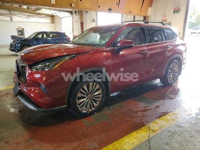 2020 TOYOTA HIGHLANDER PLATINUM (VIN 5TDFZRBH8LS029044) main photo