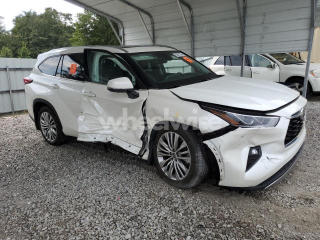 Photo 4 of 2021 TOYOTA HIGHLANDER PLATINUM (VIN 5TDFZRBH8MS118288)