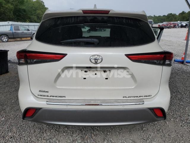 Photo 7 of 2021 TOYOTA HIGHLANDER PLATINUM (VIN 5TDFZRBH8MS118288)