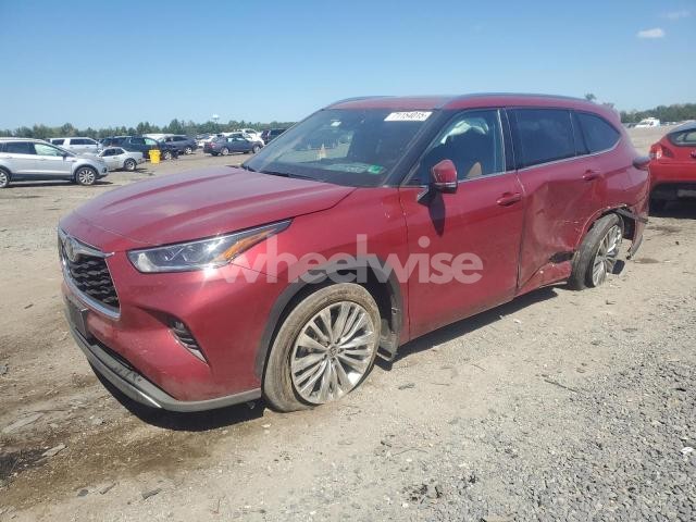 Photo 9 of 2022 TOYOTA HIGHLANDER PLATINUM (VIN 5TDFZRBH9NS221852)