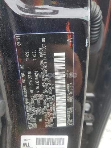 Photo 11 of 2021 TOYOTA HIGHLANDER HYBRID XLE N/A (VIN 5TDGARAH9MS012316)