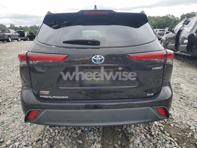 Photo 12 of 2021 TOYOTA HIGHLANDER HYBRID XLE N/A (VIN 5TDGARAH9MS012316)