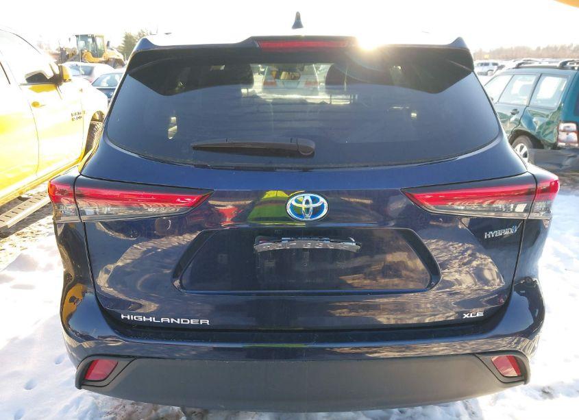 Photo 16 of 2021 Toyota Highlander HYBRID XLE (VIN 5TDGBRCH3MS536832)
