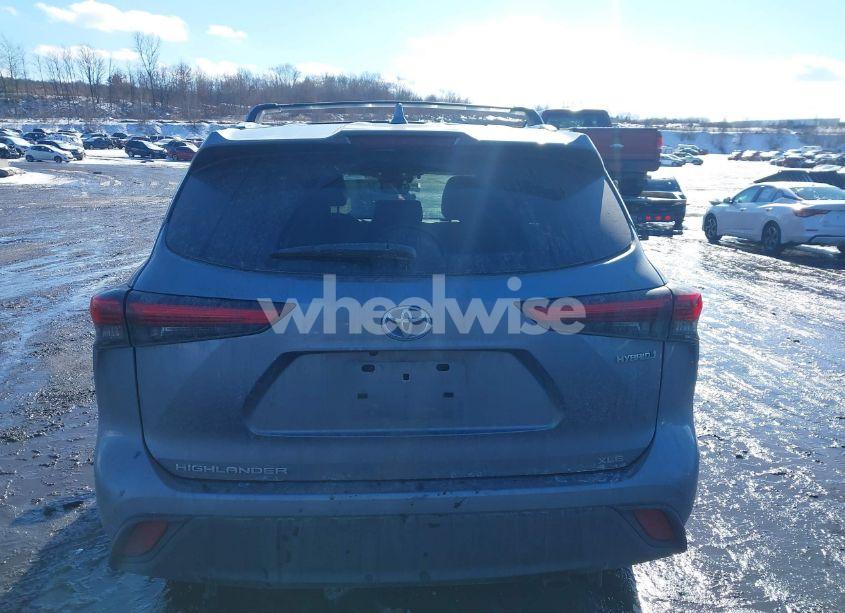 Photo 16 of 2021 Toyota Highlander HYBRID XLE (VIN 5TDGBRCH4MS056010)