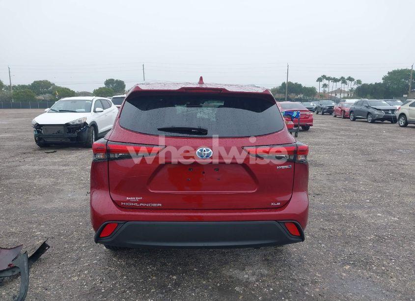 Photo 17 of 2021 Toyota Highlander HYBRID XLE (VIN 5TDGBRCH5MS533351)