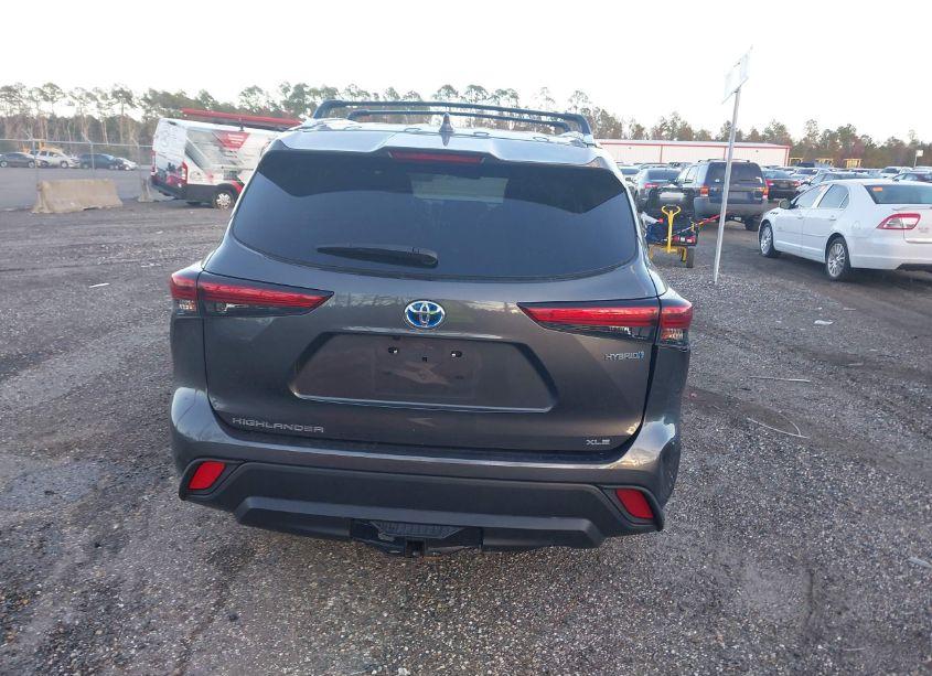 Photo 16 of 2021 Toyota Highlander HYBRID XLE (VIN 5TDGBRCH6MS042982)