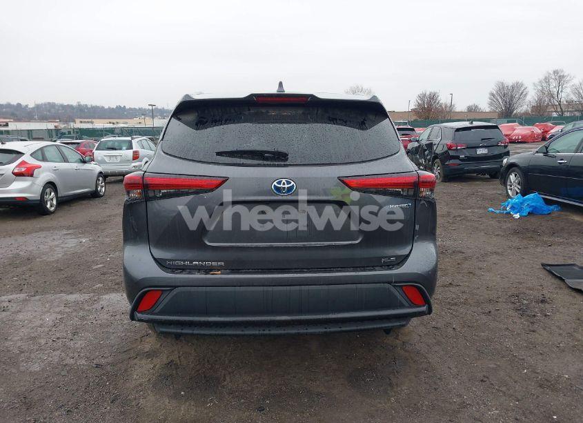 Photo 17 of 2021 Toyota Highlander HYBRID XLE (VIN 5TDGBRCHXMS518358)