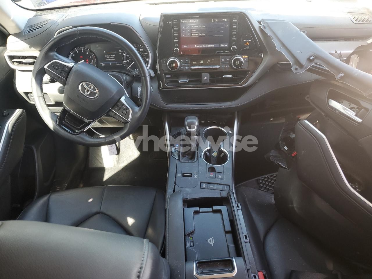 Photo 8 of 2020 TOYOTA HIGHLANDER XLE (VIN 5TDGZRAH2LS025335)