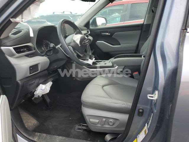 Photo 7 of 2022 TOYOTA HIGHLANDER XLE (VIN 5TDGZRAH3NS142117)