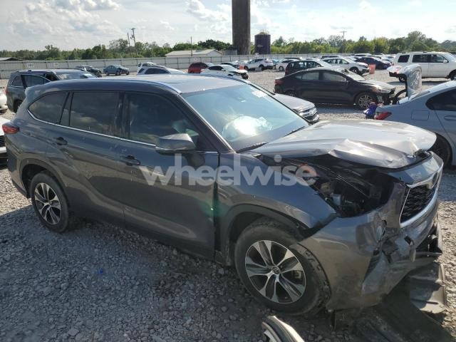 Photo 6 of 2021 TOYOTA HIGHLANDER XLE (VIN 5TDGZRAH4MS519617)