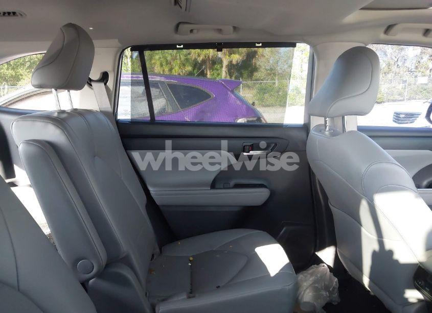 Photo 8 of 2022 Toyota Highlander XLE (VIN 5TDGZRAH4NS129280)