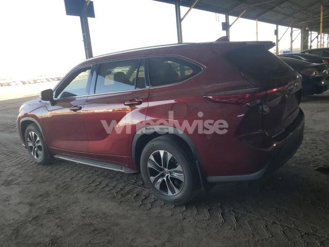 Photo 9 of 2021 TOYOTA HIGHLANDER XLE (VIN 5TDGZRAH5MS514491)