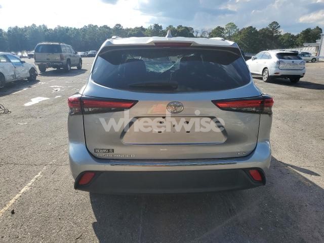 Photo 7 of 2022 TOYOTA HIGHLANDER XLE (VIN 5TDGZRAH9NS126293)