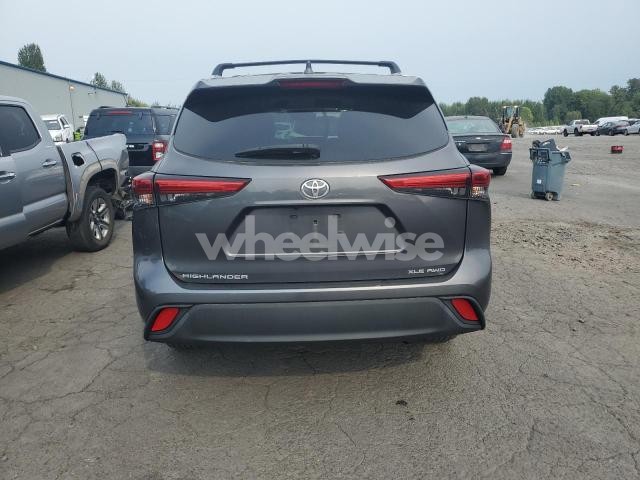 Photo 3 of 2020 TOYOTA HIGHLANDER XLE (VIN 5TDGZRBH1LS010274)