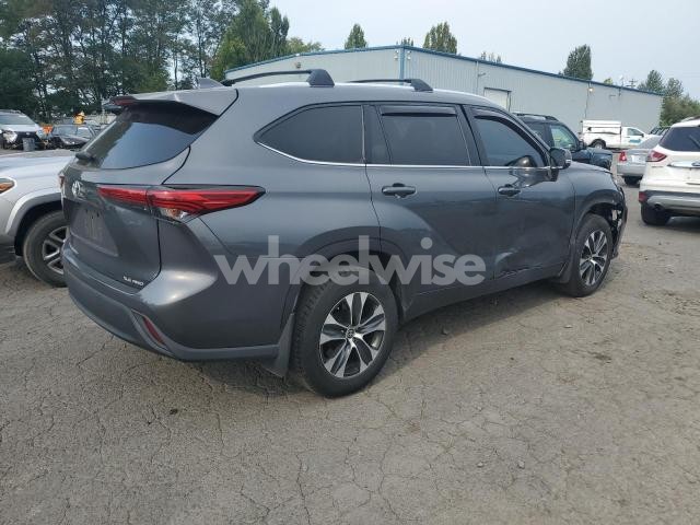 Photo 9 of 2020 TOYOTA HIGHLANDER XLE (VIN 5TDGZRBH1LS010274)