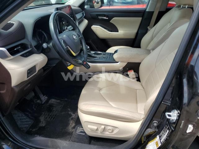 2022 TOYOTA HIGHLANDER XLE (VIN 5TDGZRBH1NS570024) main photo