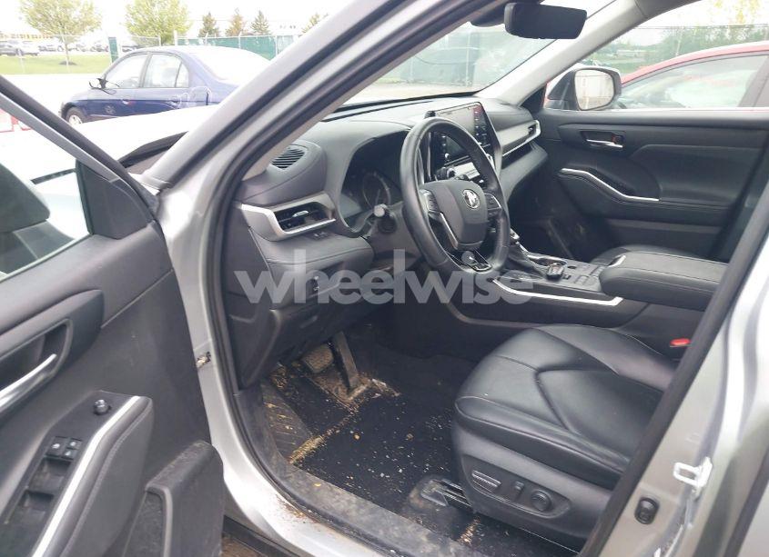 Photo 5 of 2021 Toyota Highlander XLE (VIN 5TDGZRBH2MS106593)