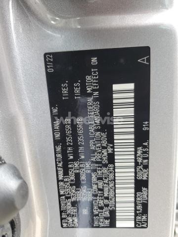 2022 TOYOTA HIGHLANDER XLE (VIN 5TDGZRBH2NS186348) main photo