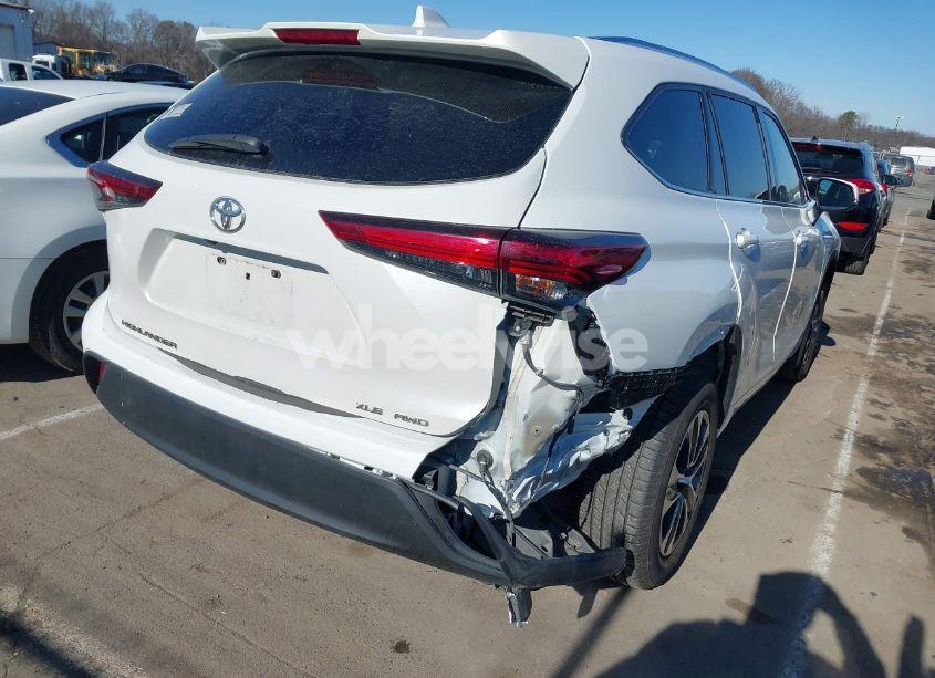 Photo 6 of 2020 Toyota Highlander XLE (VIN 5TDGZRBH3LS505950)