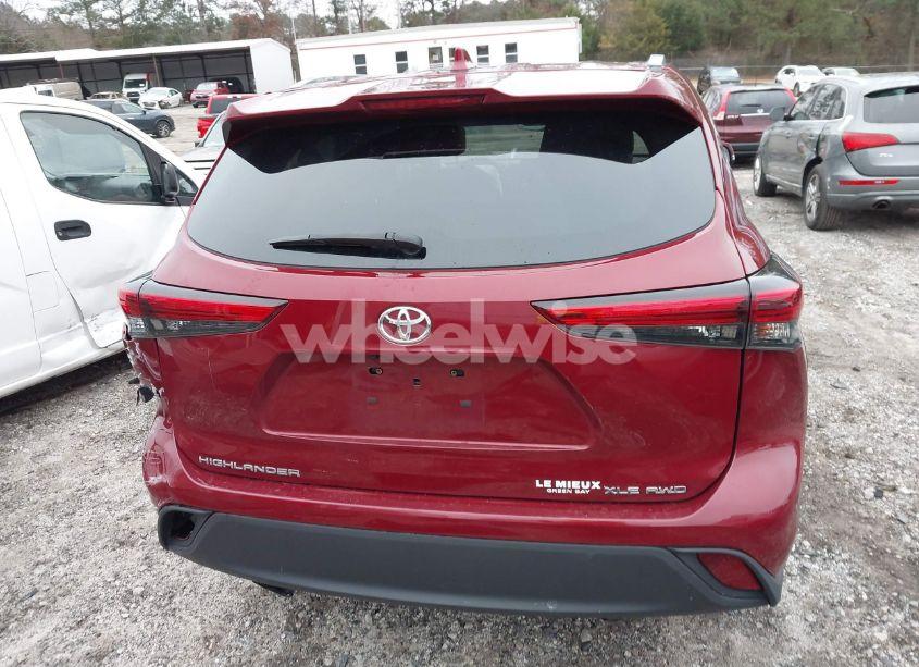 Photo 17 of 2021 Toyota Highlander XLE (VIN 5TDGZRBH3MS528372)