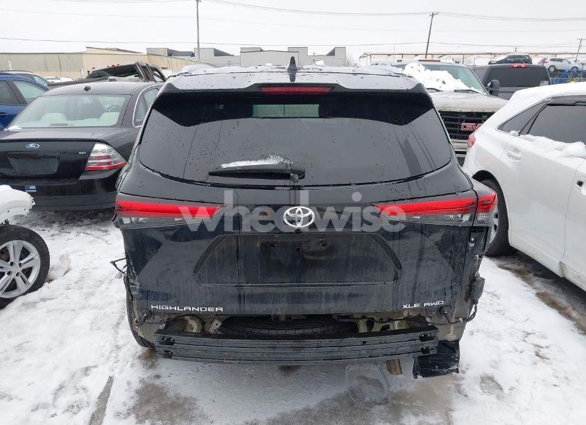 Photo 16 of 2021 Toyota Highlander XLE (VIN 5TDGZRBH6MS056829)