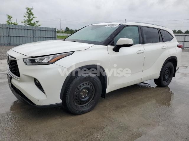 Photo 7 of 2021 TOYOTA HIGHLANDER XLE (VIN 5TDGZRBH6MS131478)