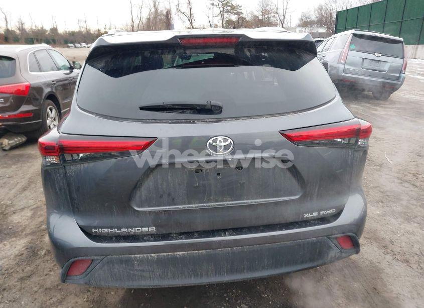 Photo 16 of 2021 Toyota Highlander XLE (VIN 5TDGZRBH6MS133358)
