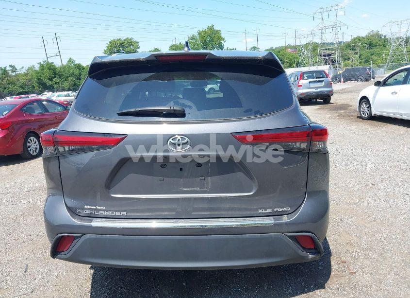 Photo 17 of 2022 Toyota Highlander XLE (VIN 5TDGZRBH6NS573548)