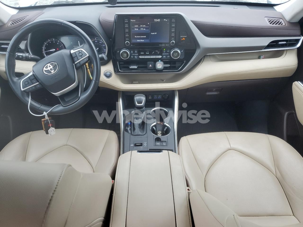 Photo 8 of 2022 TOYOTA HIGHLANDER XLE (VIN 5TDGZRBH7MS068195)