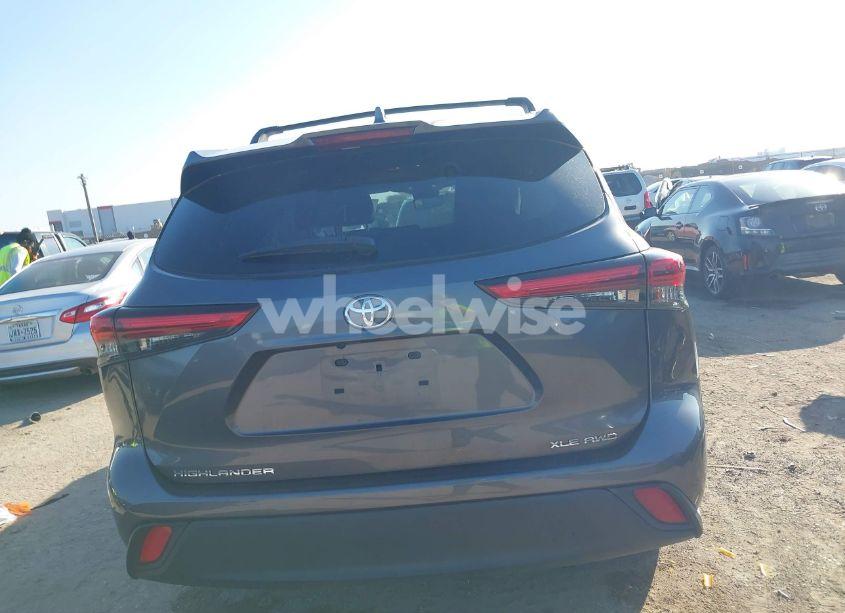 Photo 16 of 2021 Toyota Highlander XLE (VIN 5TDGZRBH7MS540086)