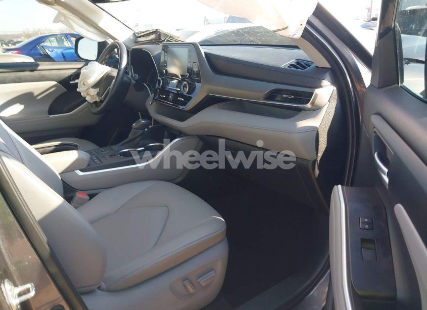 Photo 5 of 2021 Toyota Highlander XLE (VIN 5TDGZRBH7MS540086)