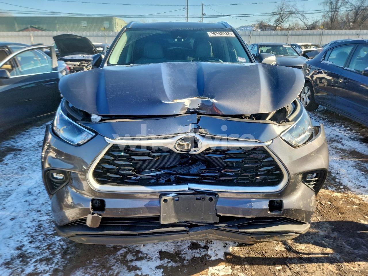 Photo 5 of 2021 TOYOTA HIGHLANDER XLE (VIN 5TDGZRBH7MS540976)