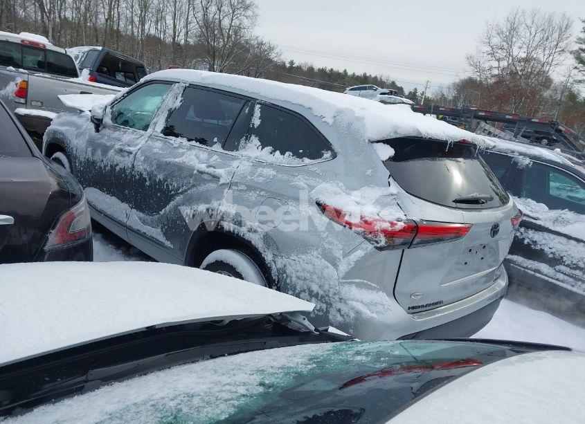 Photo 3 of 2021 Toyota Highlander XLE (VIN 5TDGZRBH7MS547443)