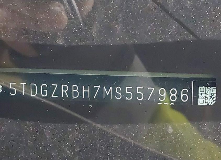 Photo 17 of 2021 Toyota Highlander XLE (VIN 5TDGZRBH7MS557986)