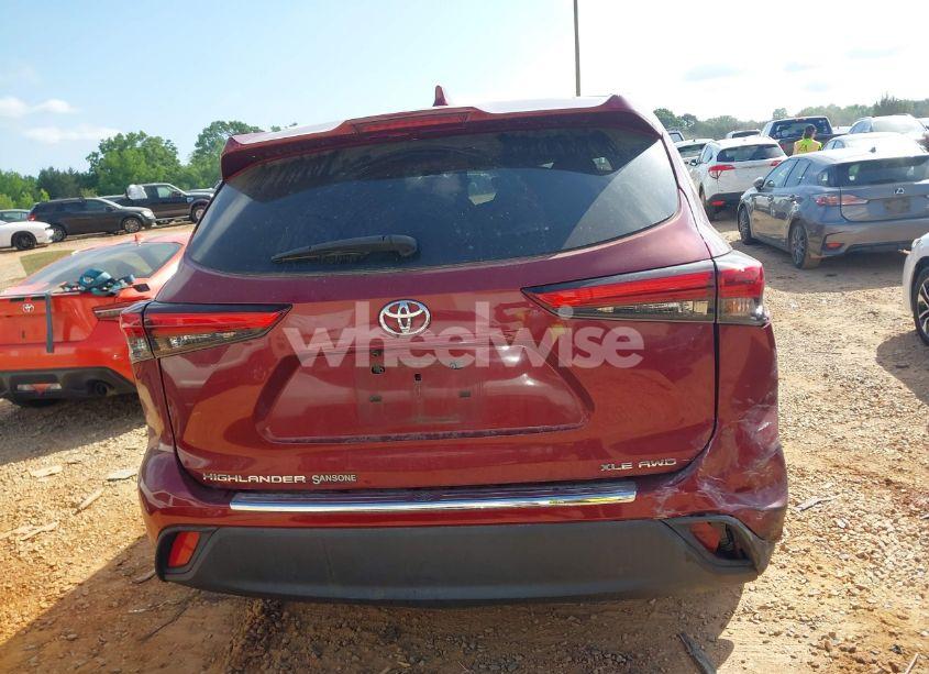 Photo 16 of 2020 Toyota Highlander XLE (VIN 5TDGZRBH9LS011673)