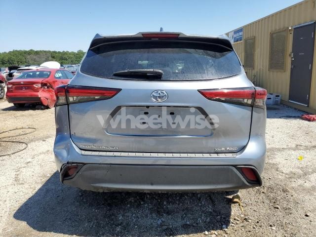 2022 TOYOTA HIGHLANDER XLE (VIN 5TDGZRBHXNS177476) main photo