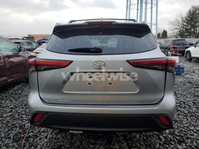 Photo 7 of 2021 TOYOTA HIGHLANDER XLE (VIN 5TDHZRBH0MS128824)