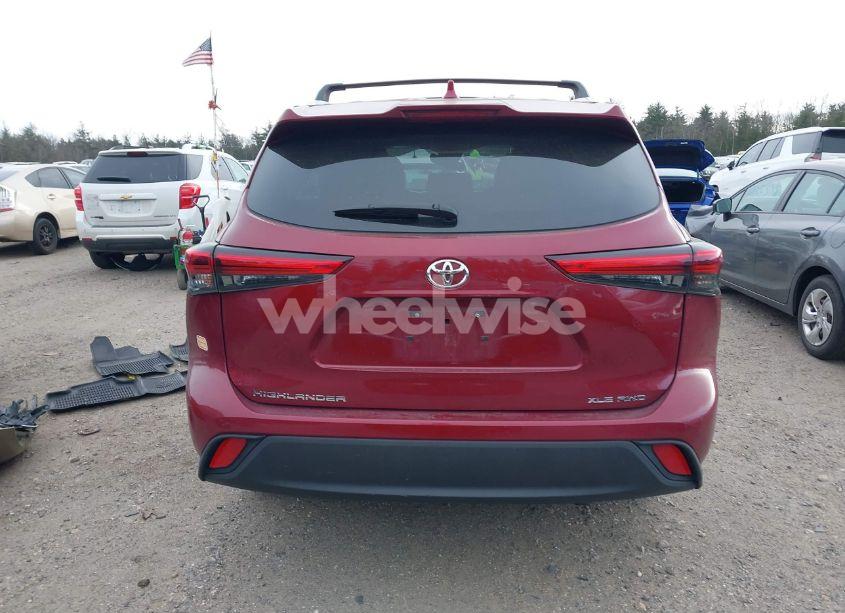 Photo 17 of 2021 Toyota Highlander XLE (VIN 5TDHZRBH5MS548241)